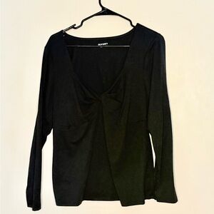 Old Navy Women's Elegant Black Blouse